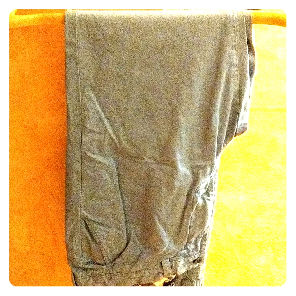 J. Crew pants, tailored with tapered legs.